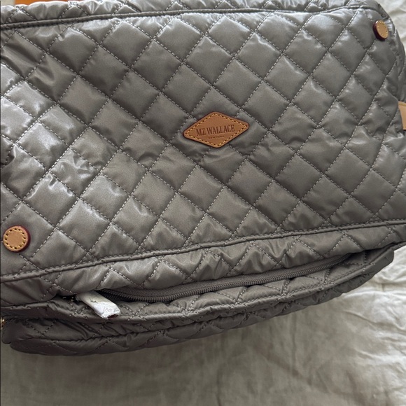 MZ Wallace Large Sutton Travel Bag – Sable Pearl Metallic – Discontinued Color - Picture 3 of 13